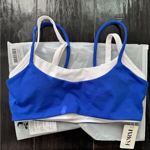 NWT FORM layered bra, size S